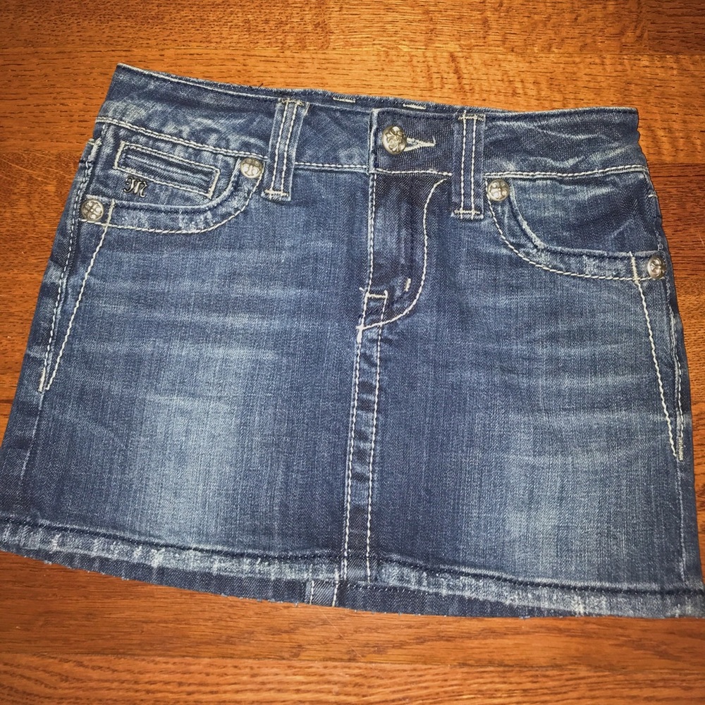 Miss Me jean skirt size small